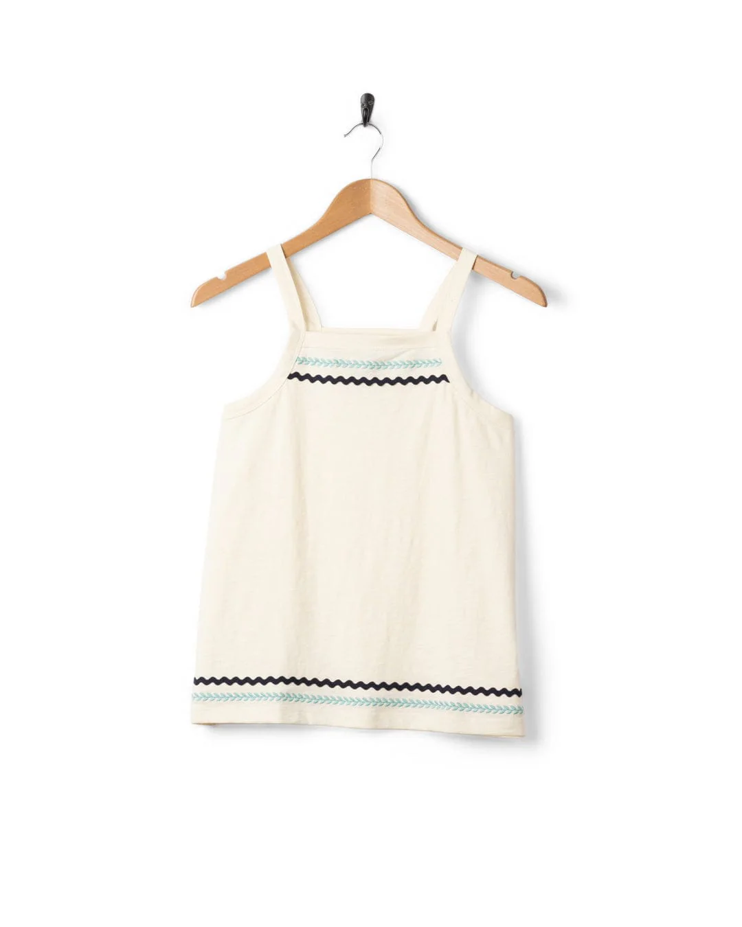 Talwyn - Womens Slub Vest - Cream - Image 8