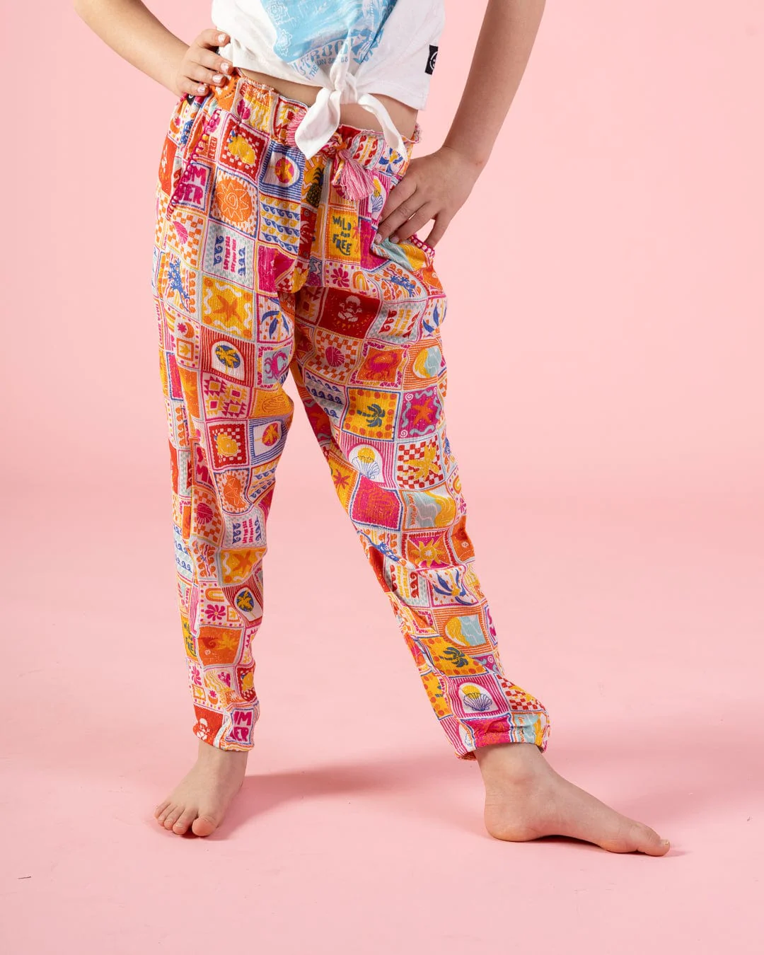 Tiles - Kids Trousers - Multi - Image 2
