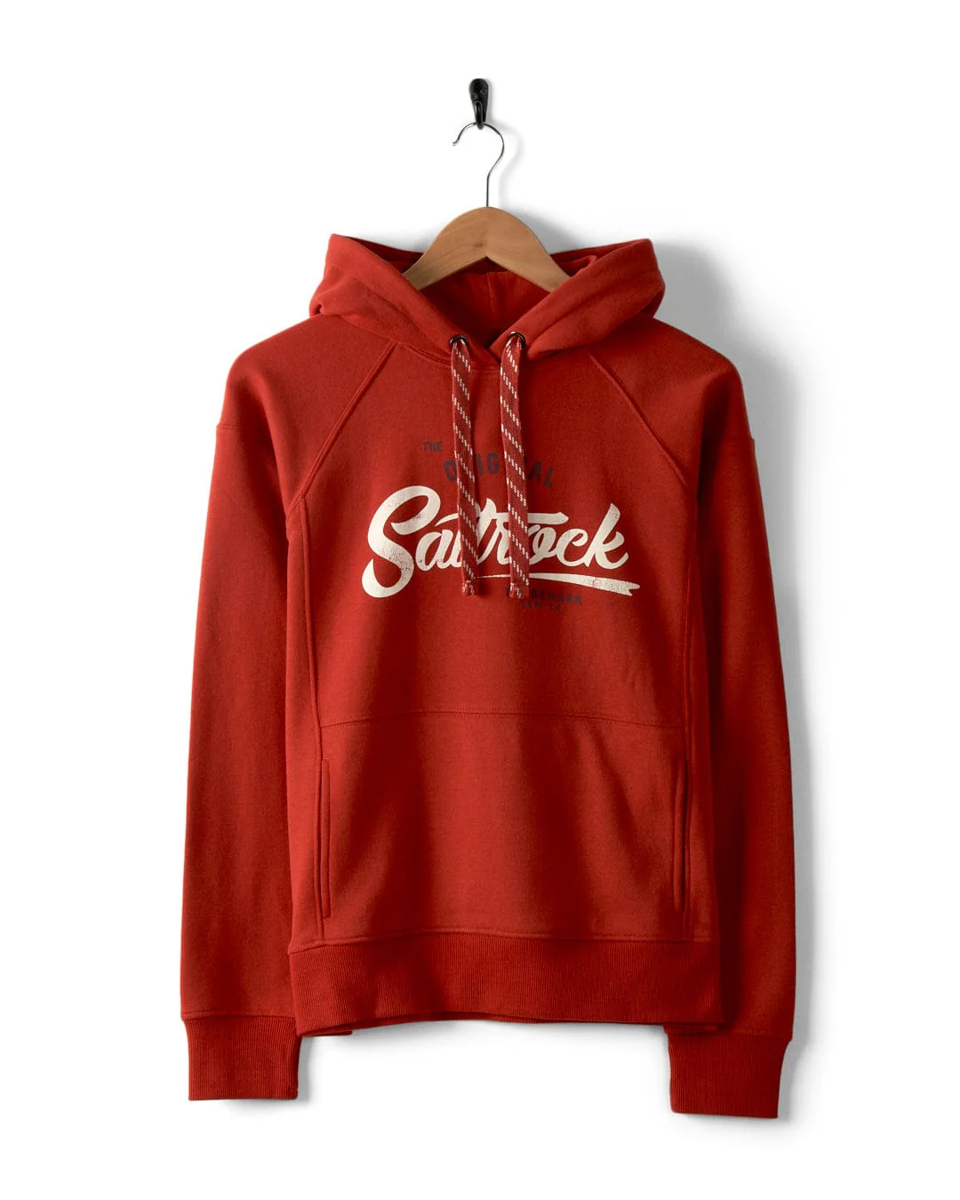 Trademark Original - Womens Recycled Pop Hoodie - Red - Image 3