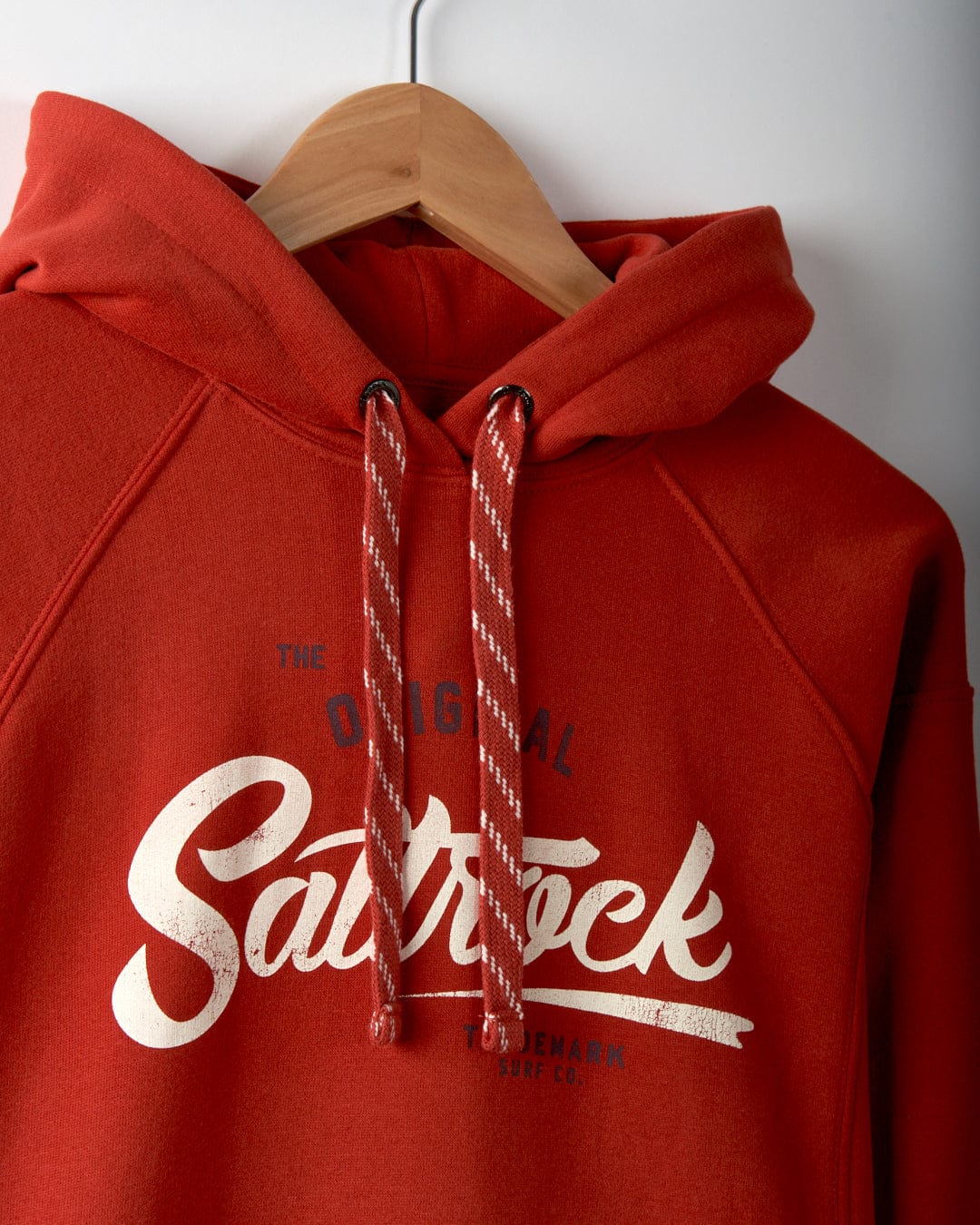 Trademark Original - Womens Recycled Pop Hoodie - Red - Image 5