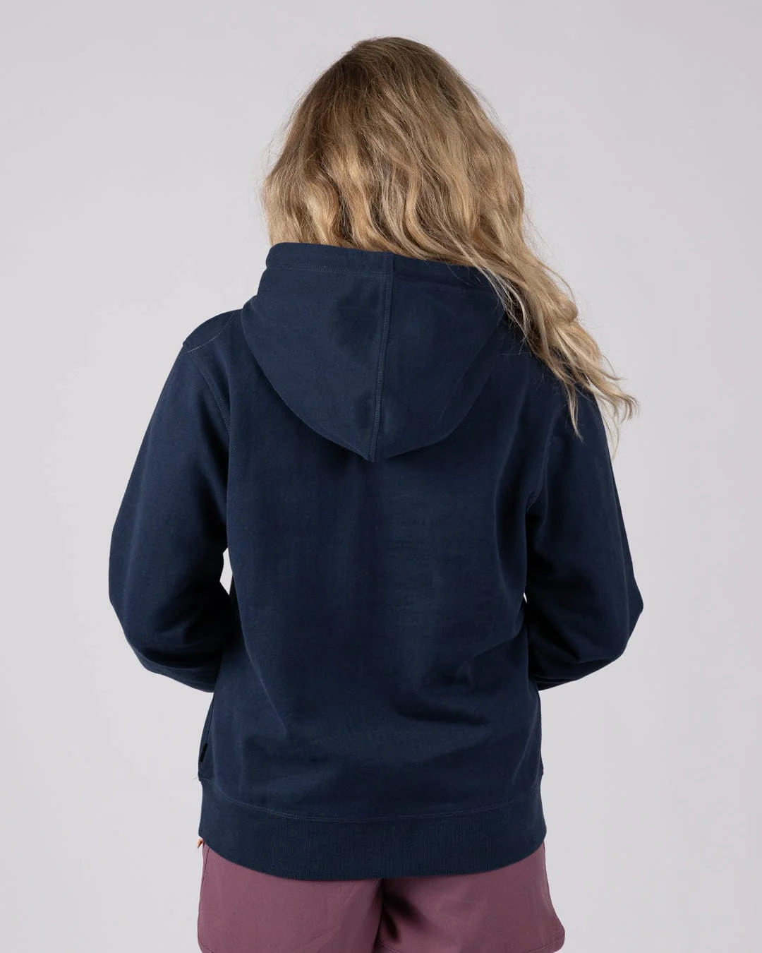 Trader Daze  -  Womens Pop Hoodie - Blue - Image 5