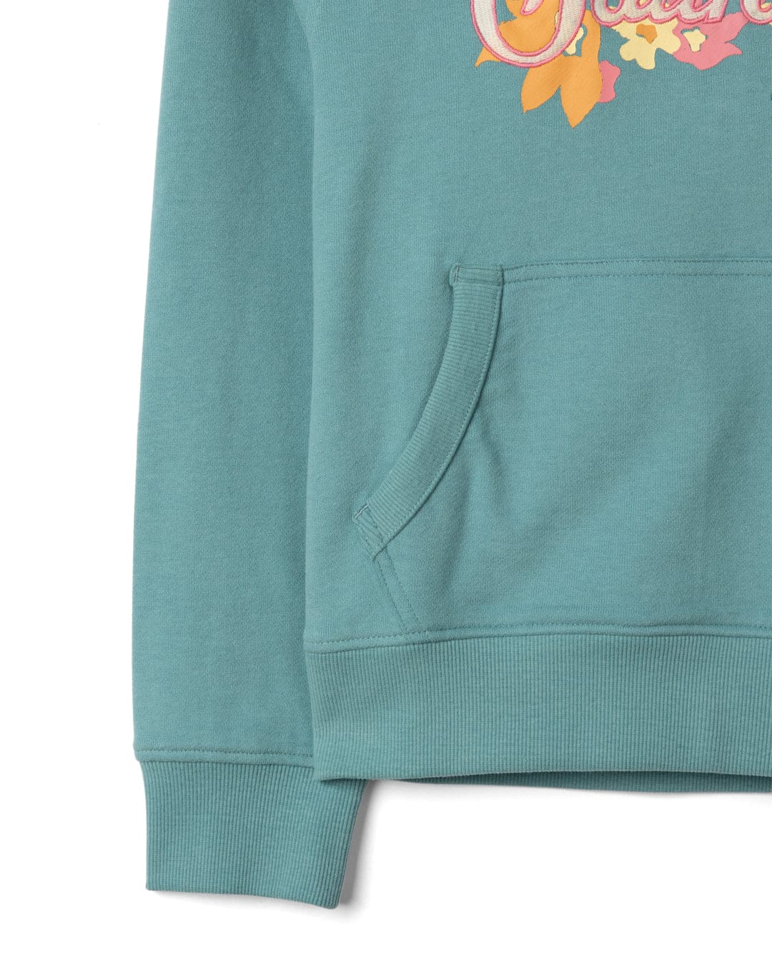 Trader Daze - Kids Pop Hoodie - Light Blue - Image 4