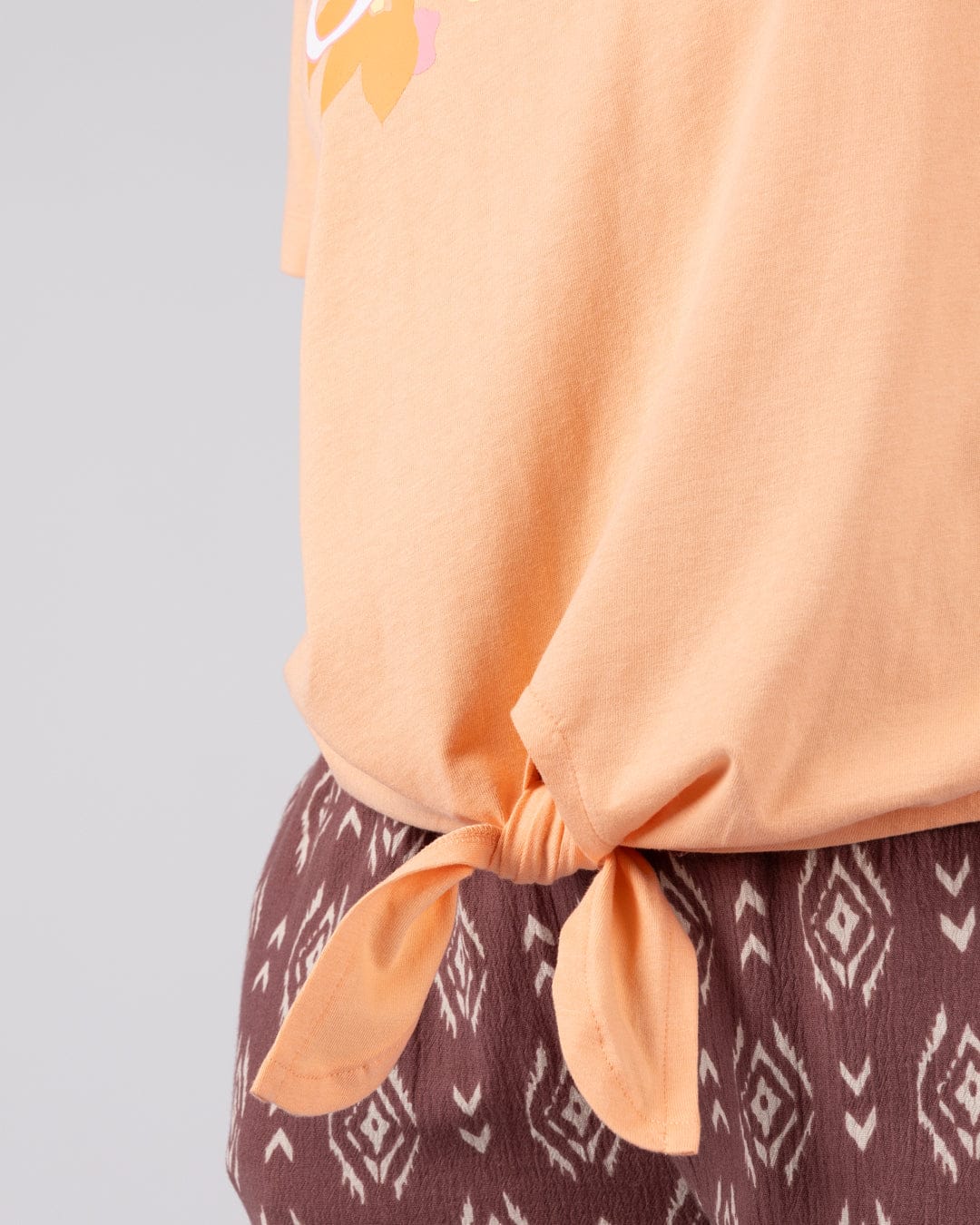 Trader Daze - Womens Boxy Short Sleeve T-Shirt - Orange - Image 5