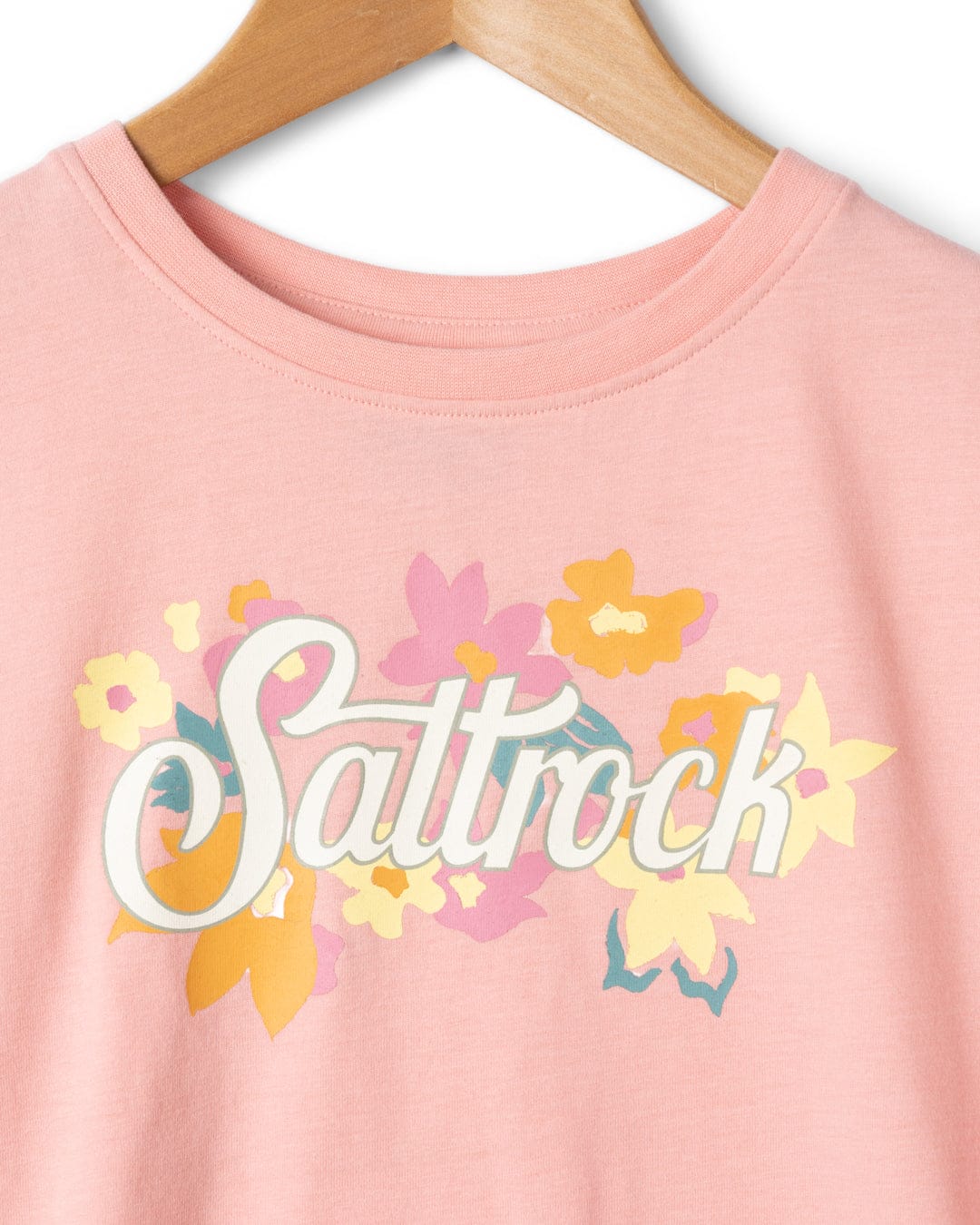 Trader Daze - Kids Oversized Short Sleeve T-Shirt - Pink - Image 2