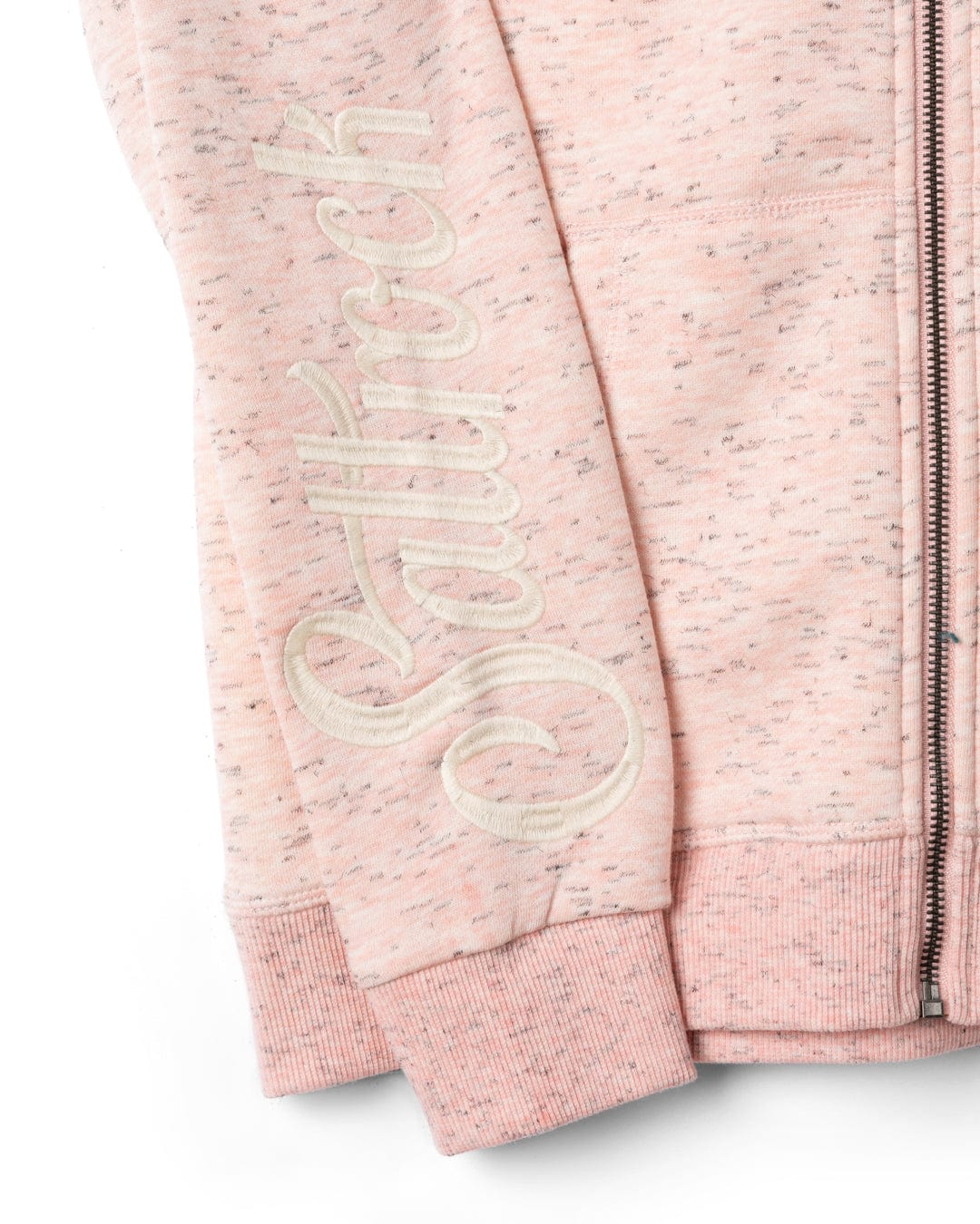 Trader Sleeve - Womens Borg Lined Hoodie - Light Pink - Image 12