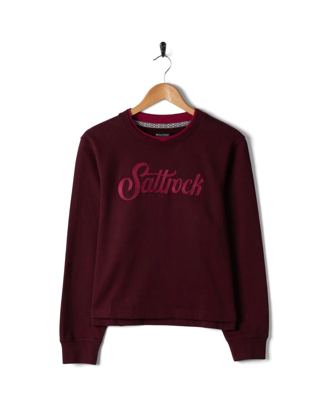 Trader - Womens Sweat Shirt - Purple - Image 2