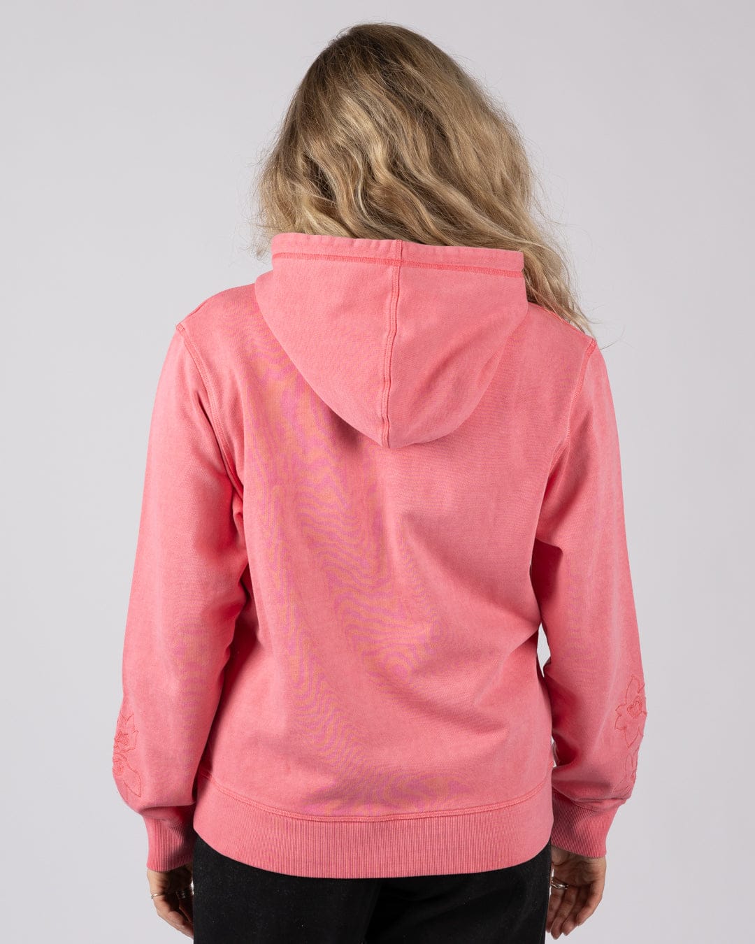 Trader Tonal - Womens Pop Hoodie - Bright Pink - Image 2