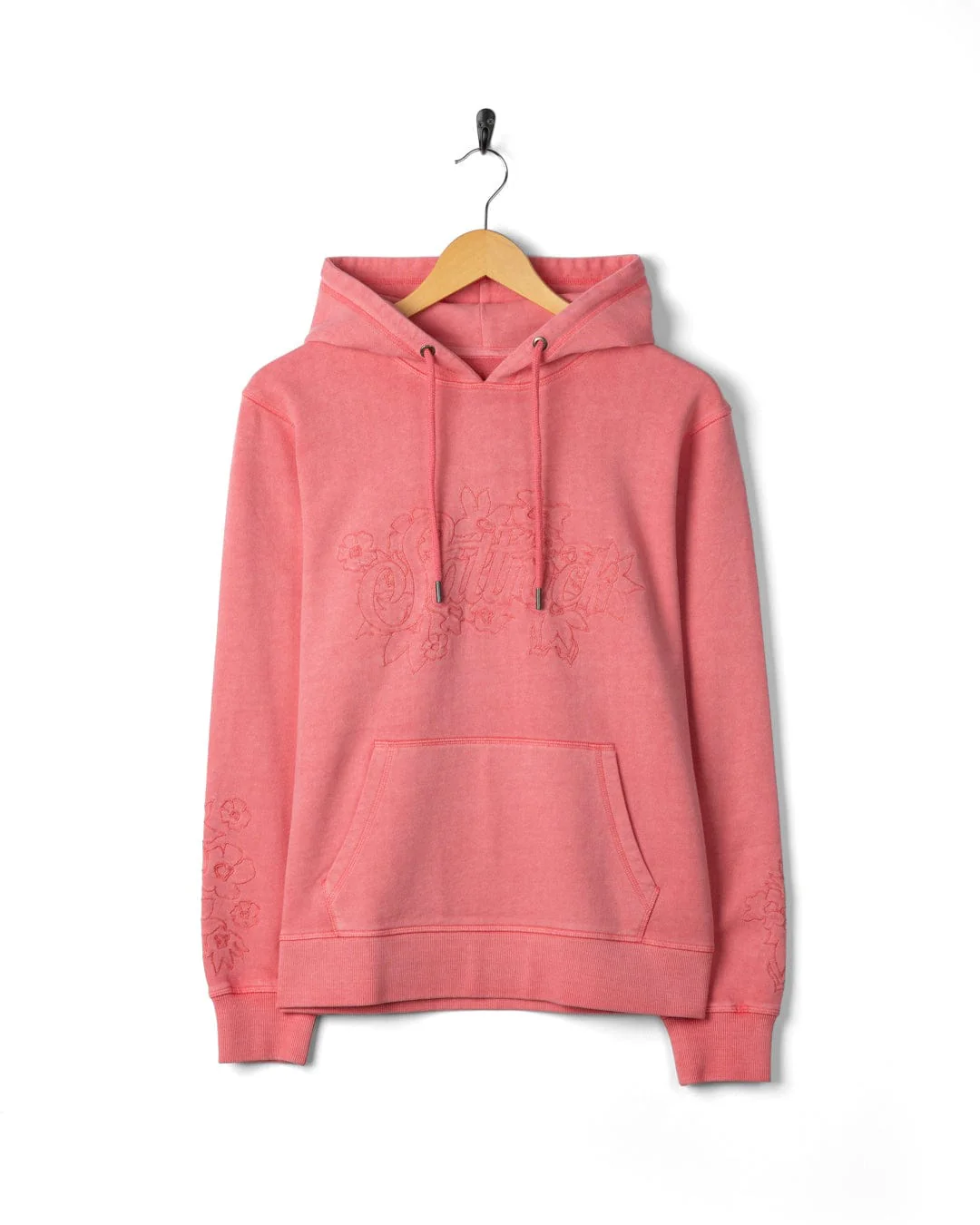 Trader Tonal - Womens Pop Hoodie - Bright Pink - Image 5