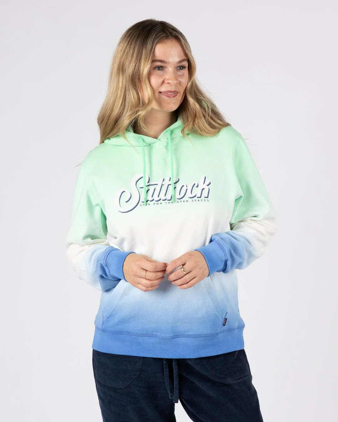 Trader Triple - Womens Pop Hoodie - Green - Image 10