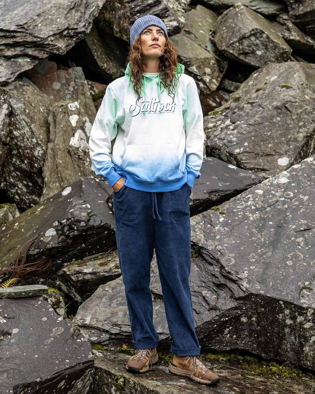 Trader Triple - Womens Pop Hoodie - Green - Image 7