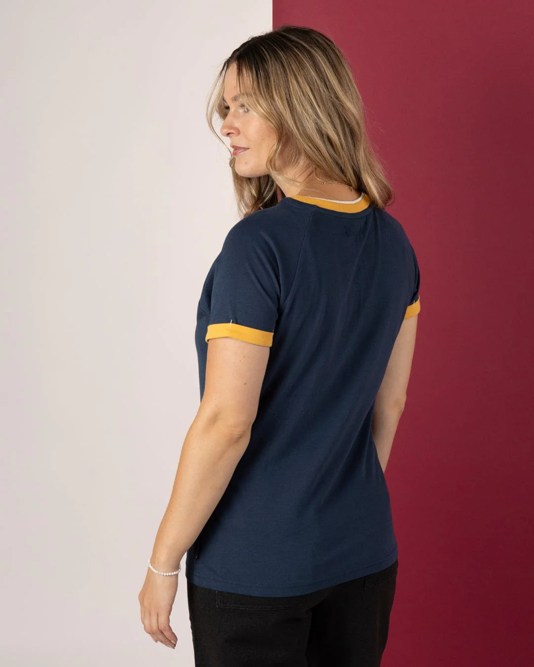 Trader Triple - Womens Short Sleeve T-Shirt - Blue - Image 3