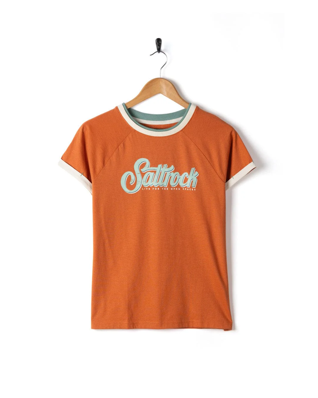 Trader Triple - Womens Short Sleeve T-Shirt - Orange - Image 3