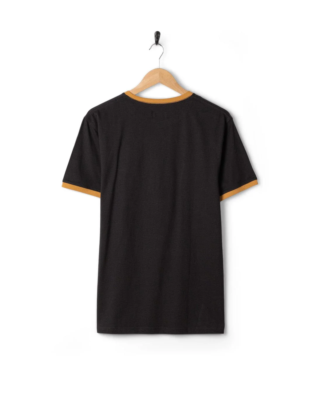 Trail Badge Ringer - Mens Short Sleeve - Dark Grey - Image 6