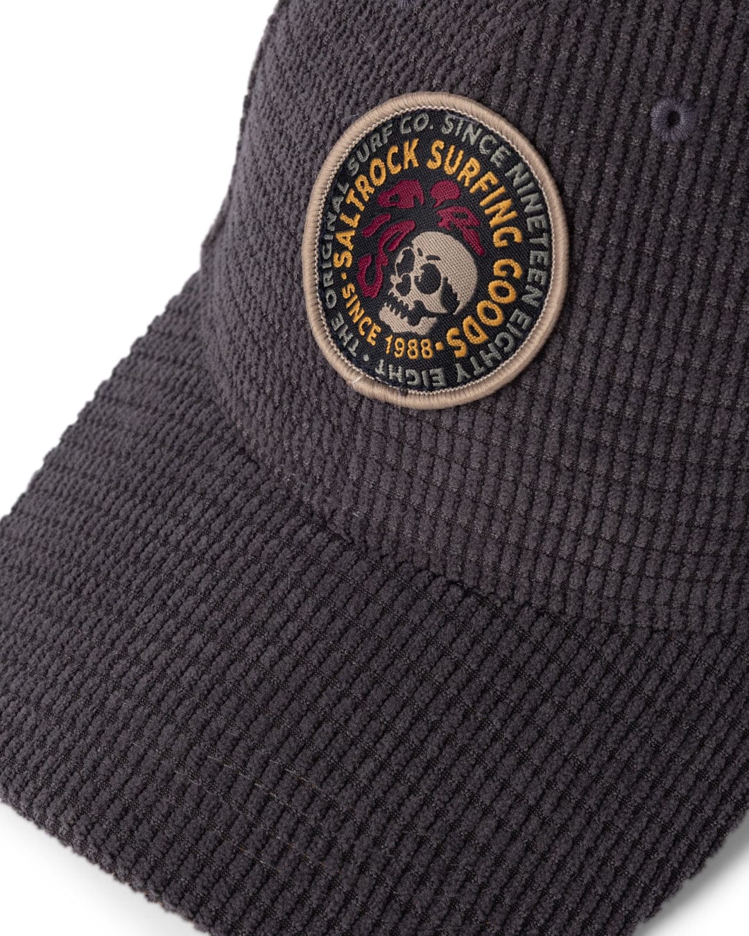 Trail - Waffle Cord Cap - Dark Grey - Image 2