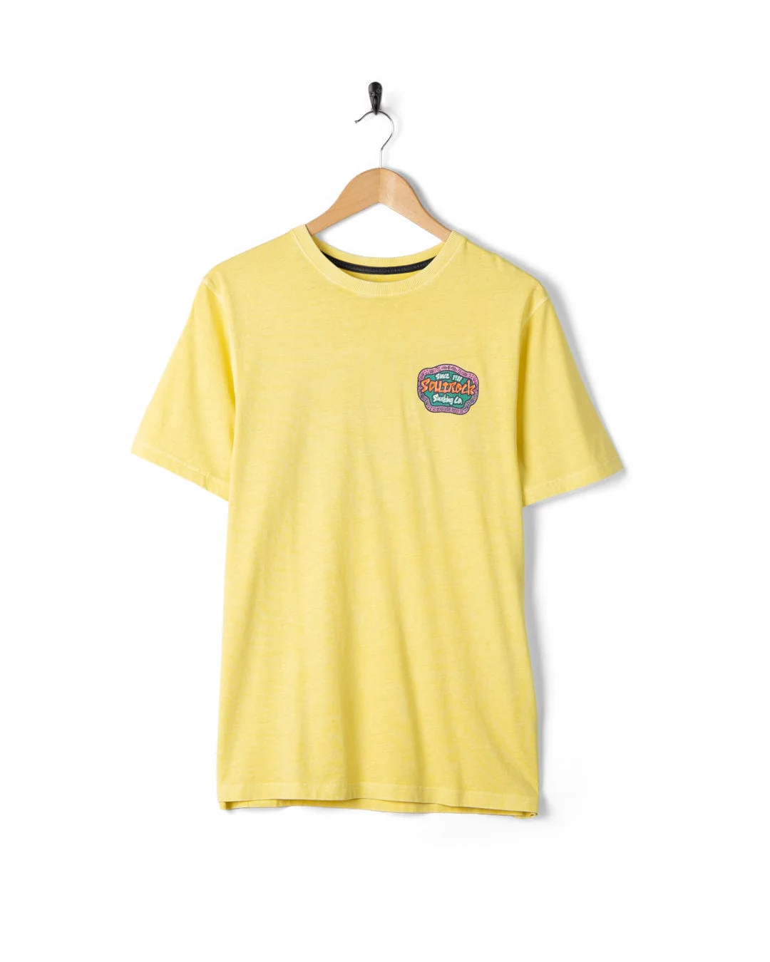 Tribal Flame - Mens Short Sleeve T-Shirt - Yellow - Image 5