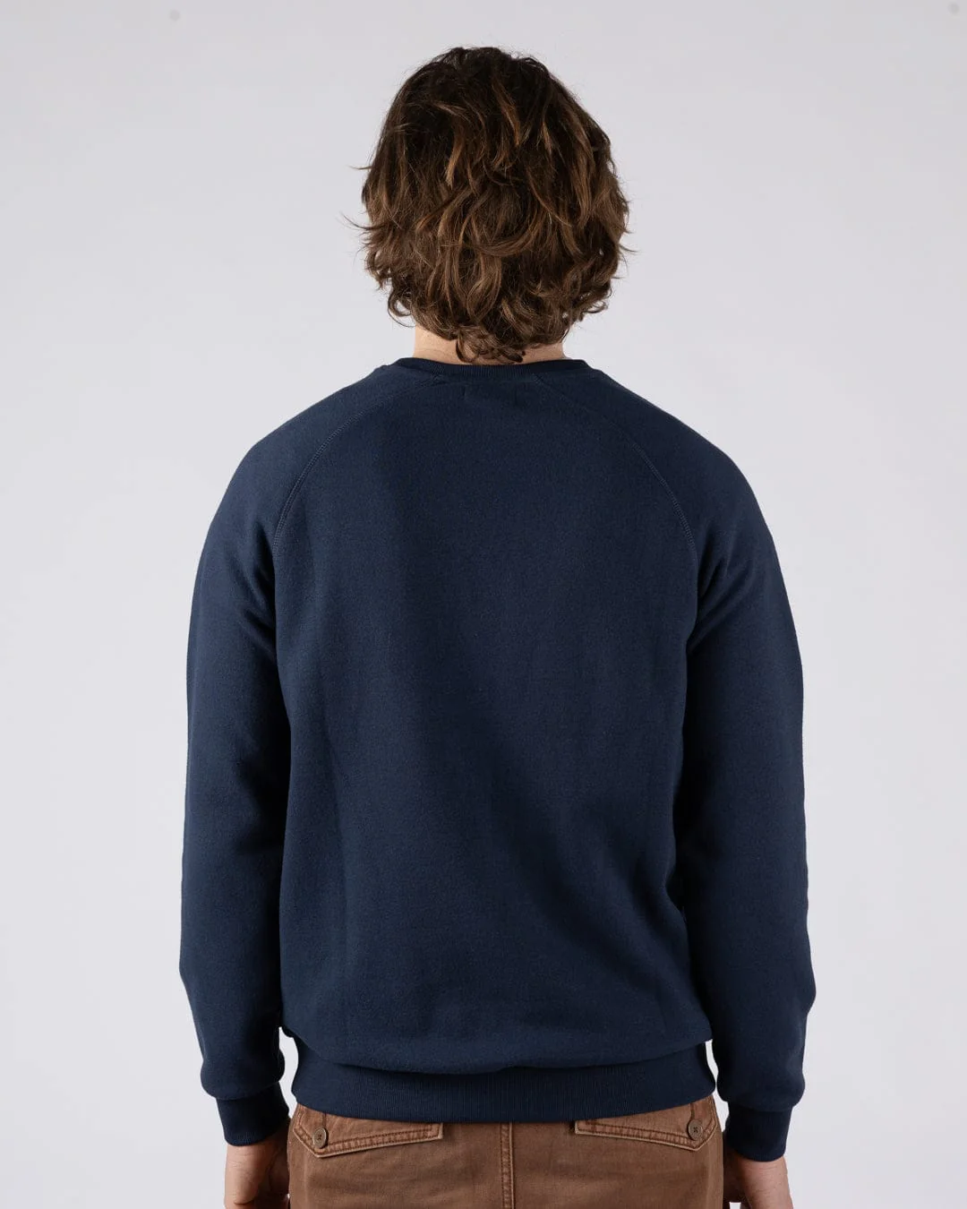 Tribal Stripe - Mens Sweatshirt - Blue - Image 4