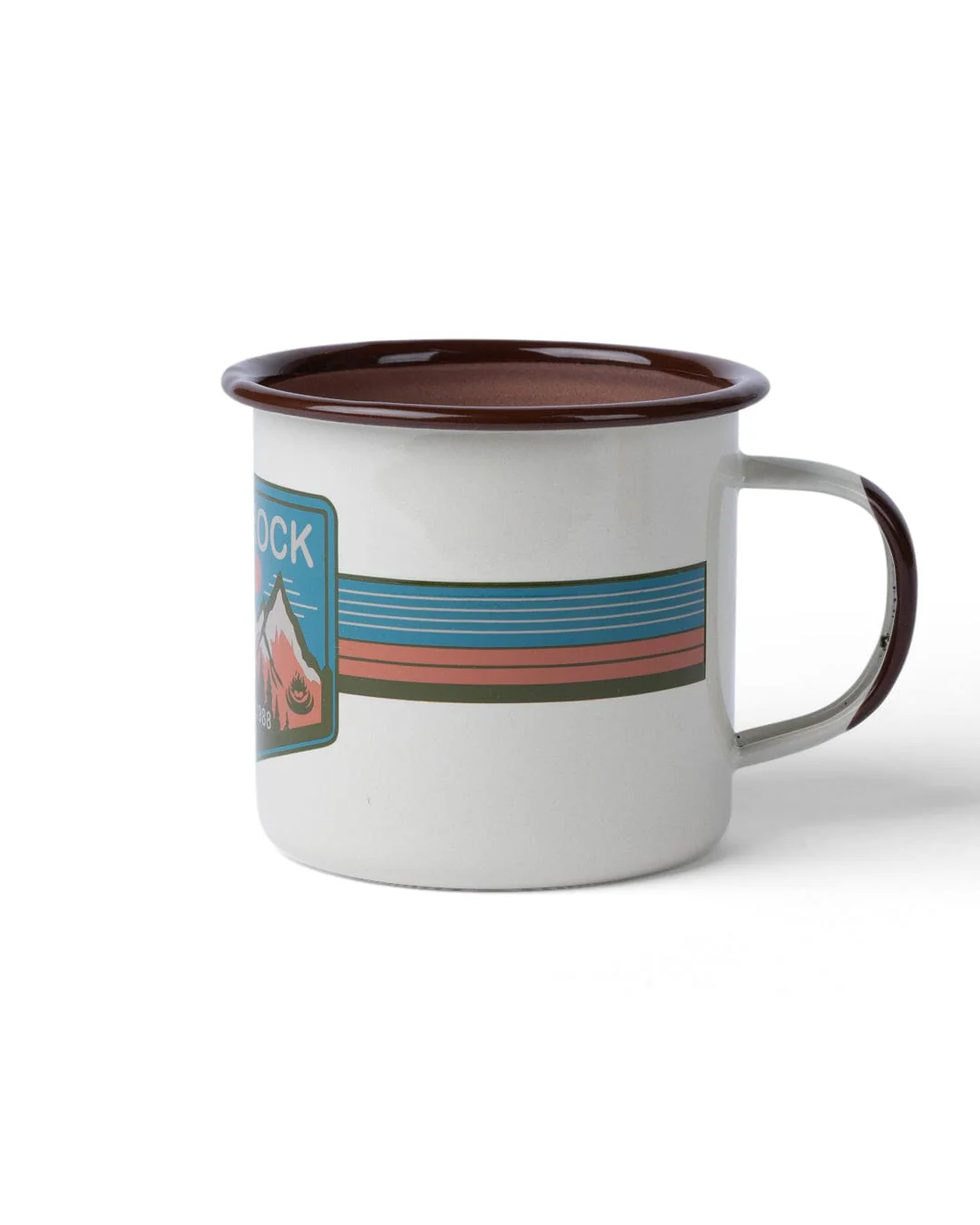 Uplands - Enamel Mug - Cream - Image 2