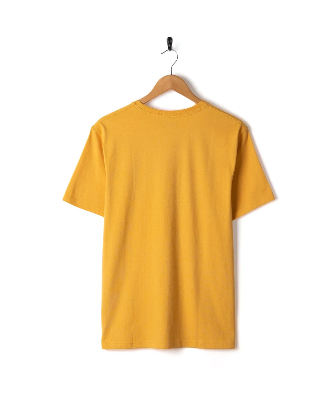 Uplands - Mens Short Sleeve T-Shirt - Yellow - Image 8