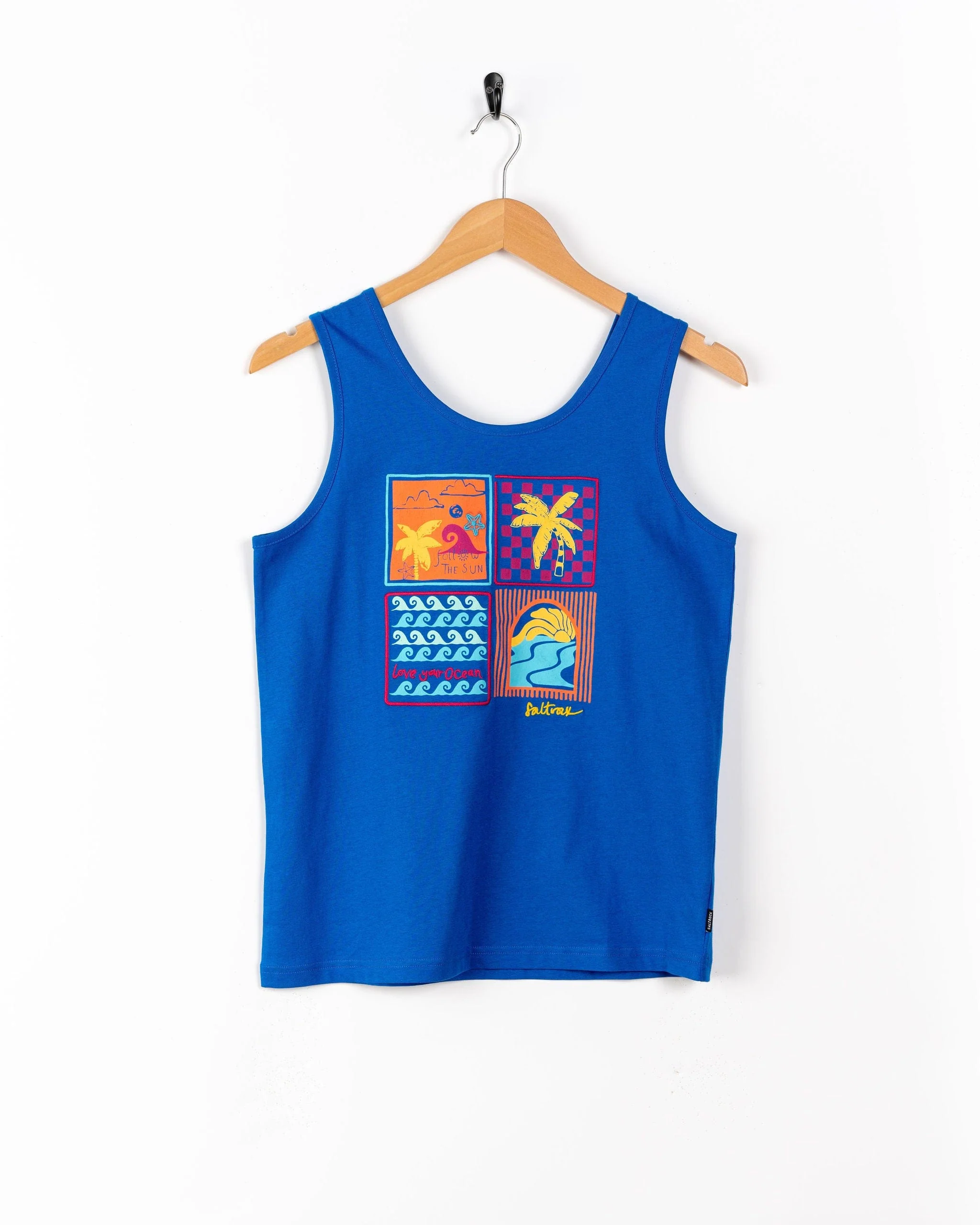 Vacay - Womens Vest - Blue - Image 4