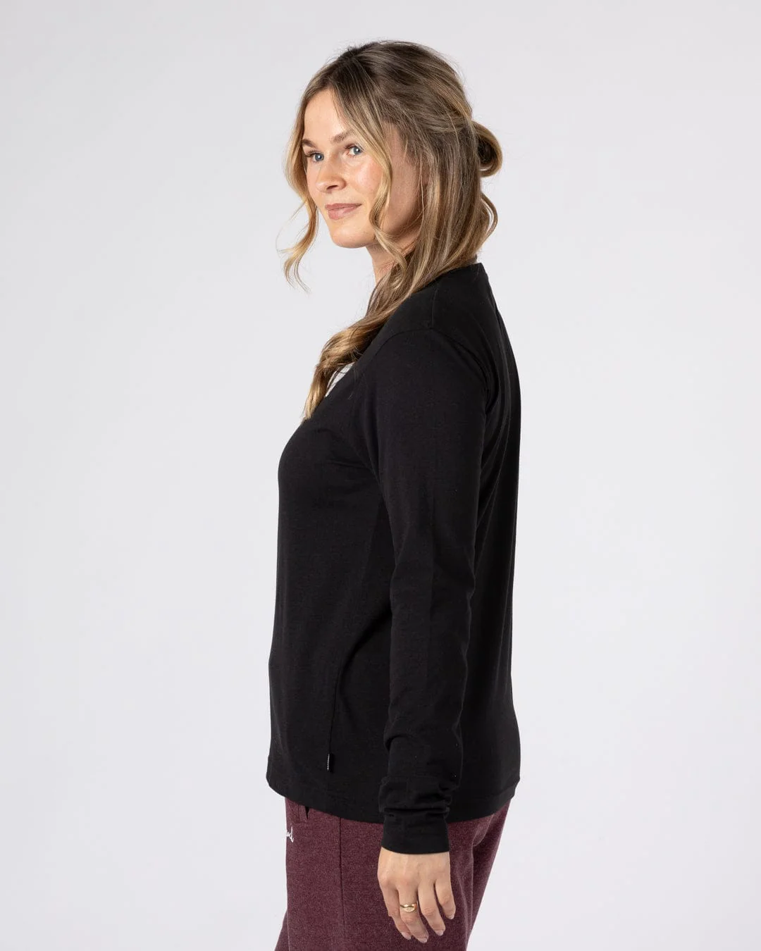 Velator - Womens Long Sleeve T-Shirt - Black - Image 4