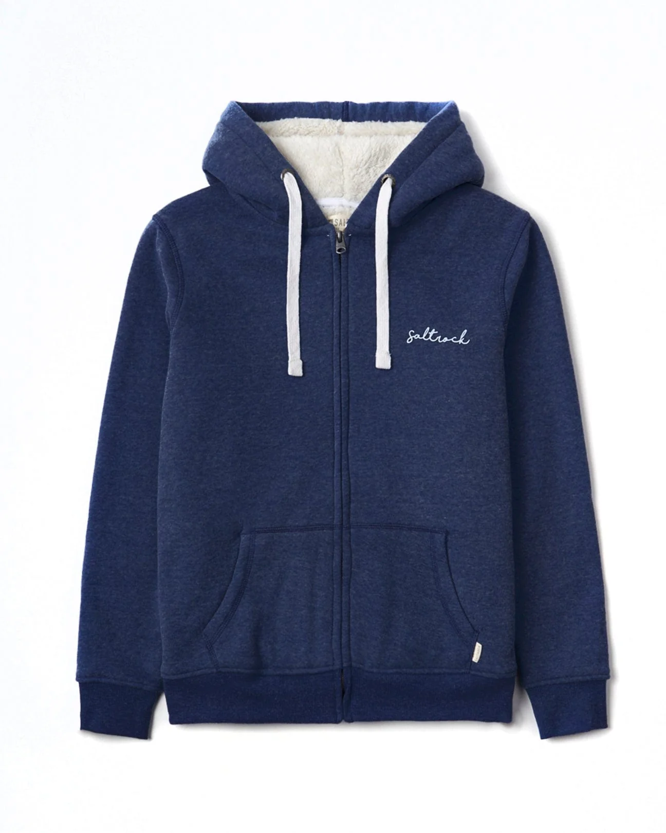 Velator - Womens Borg Lined Hoodie - Blue - Image 5