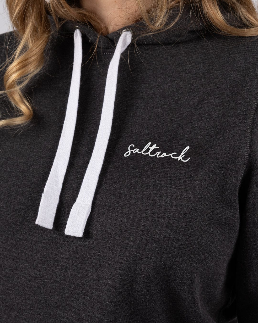 Velator - Womens Pop Hoodie - Dark Grey - Image 3
