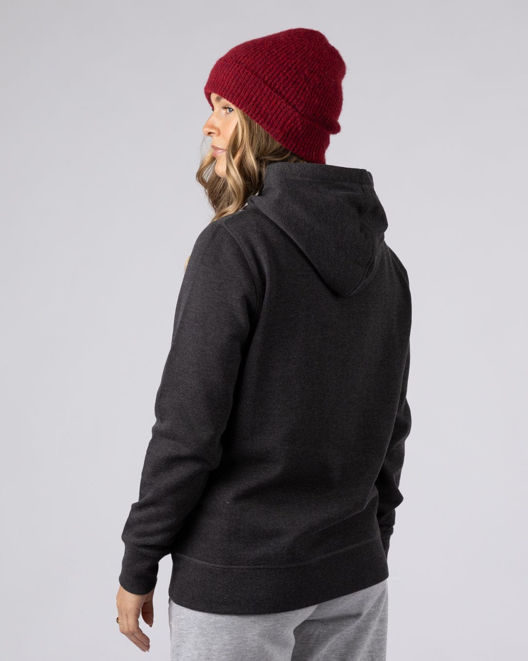 Velator - Womens Pop Hoodie - Dark Grey - Image 4