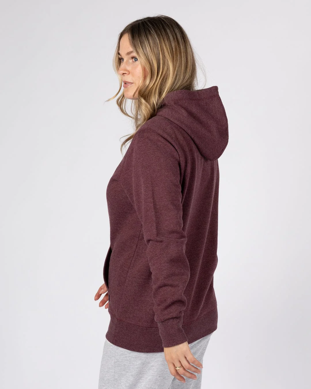 Velator - Womens Pop Hoodie - Dark Purple - Image 4