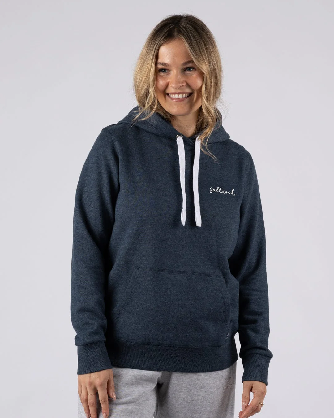 Velator - Womens Pop Hoodie - Blue Marl - Image 4