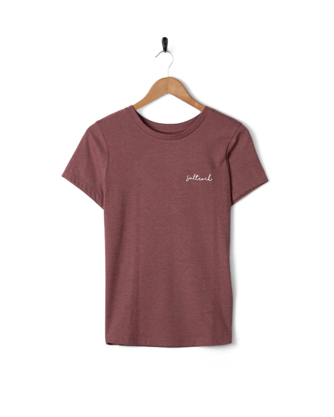 Velator - Womens Short Sleeve T-Shirt - Burgundy - Image 3