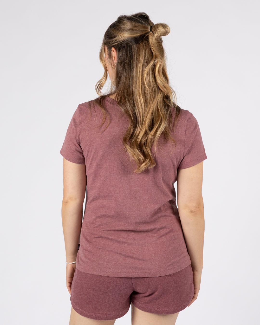 Velator - Womens Short Sleeve T-Shirt - Burgundy - Image 5