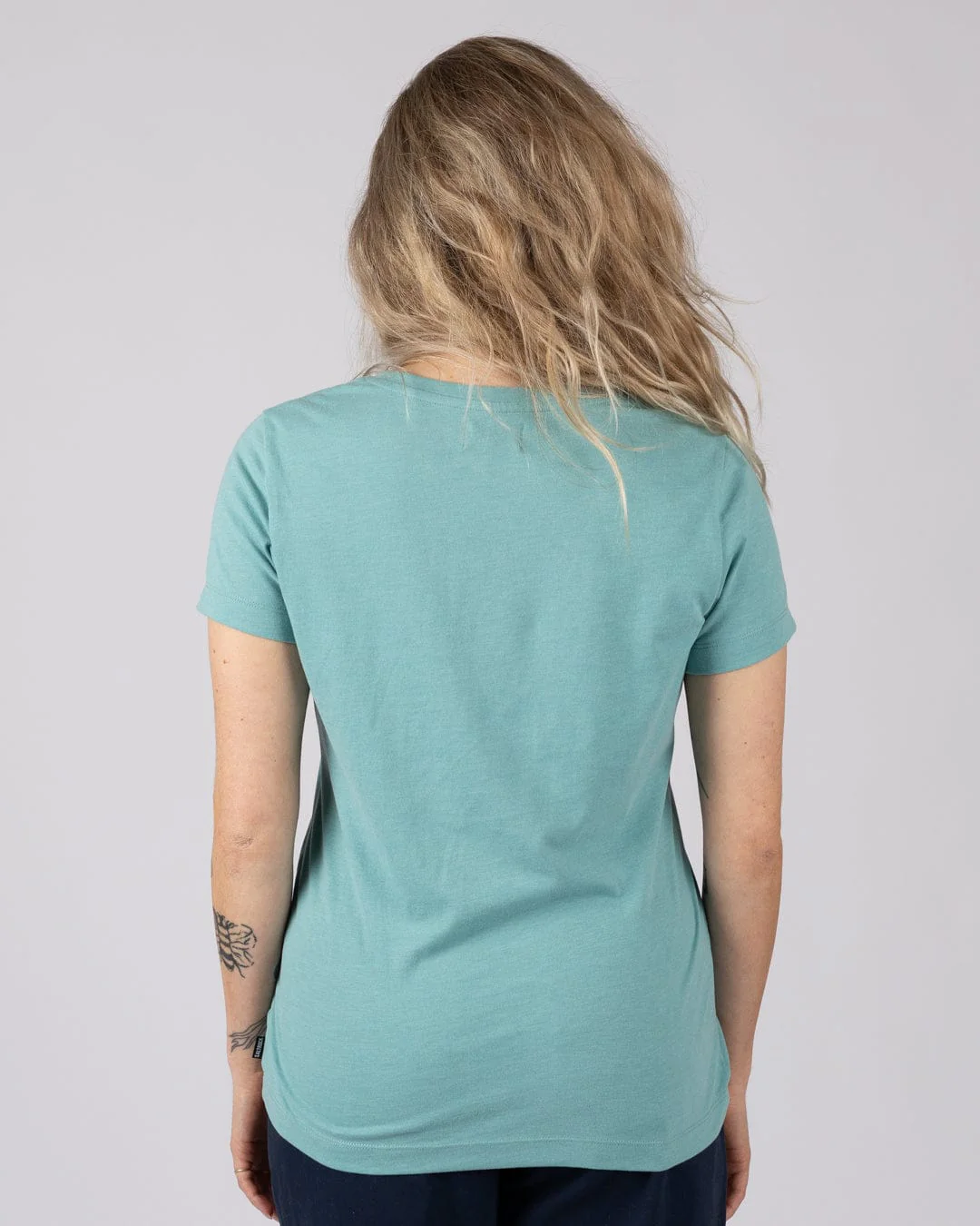 Velator - Womens Short Sleeve V-Neck T-Shirt - Blue - Image 2