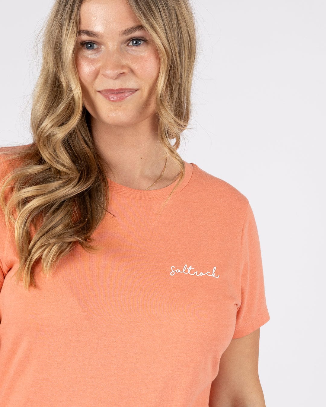 Velator - Womens Short Sleeve T-Shirt - Coral - Image 3