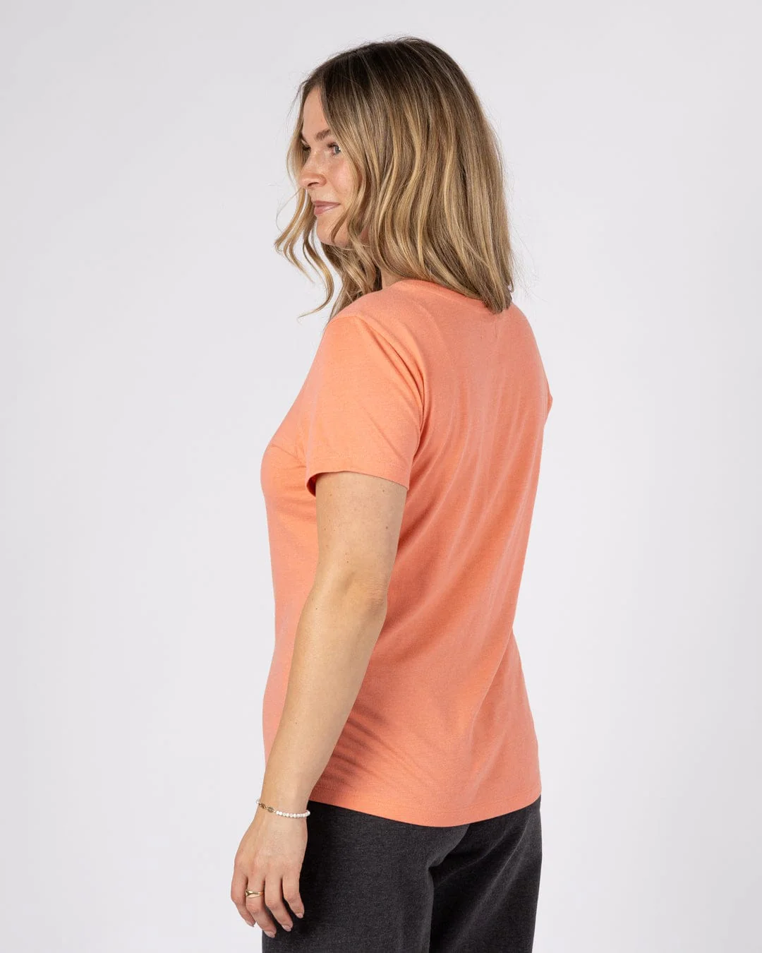 Velator - Womens Short Sleeve T-Shirt - Coral - Image 5