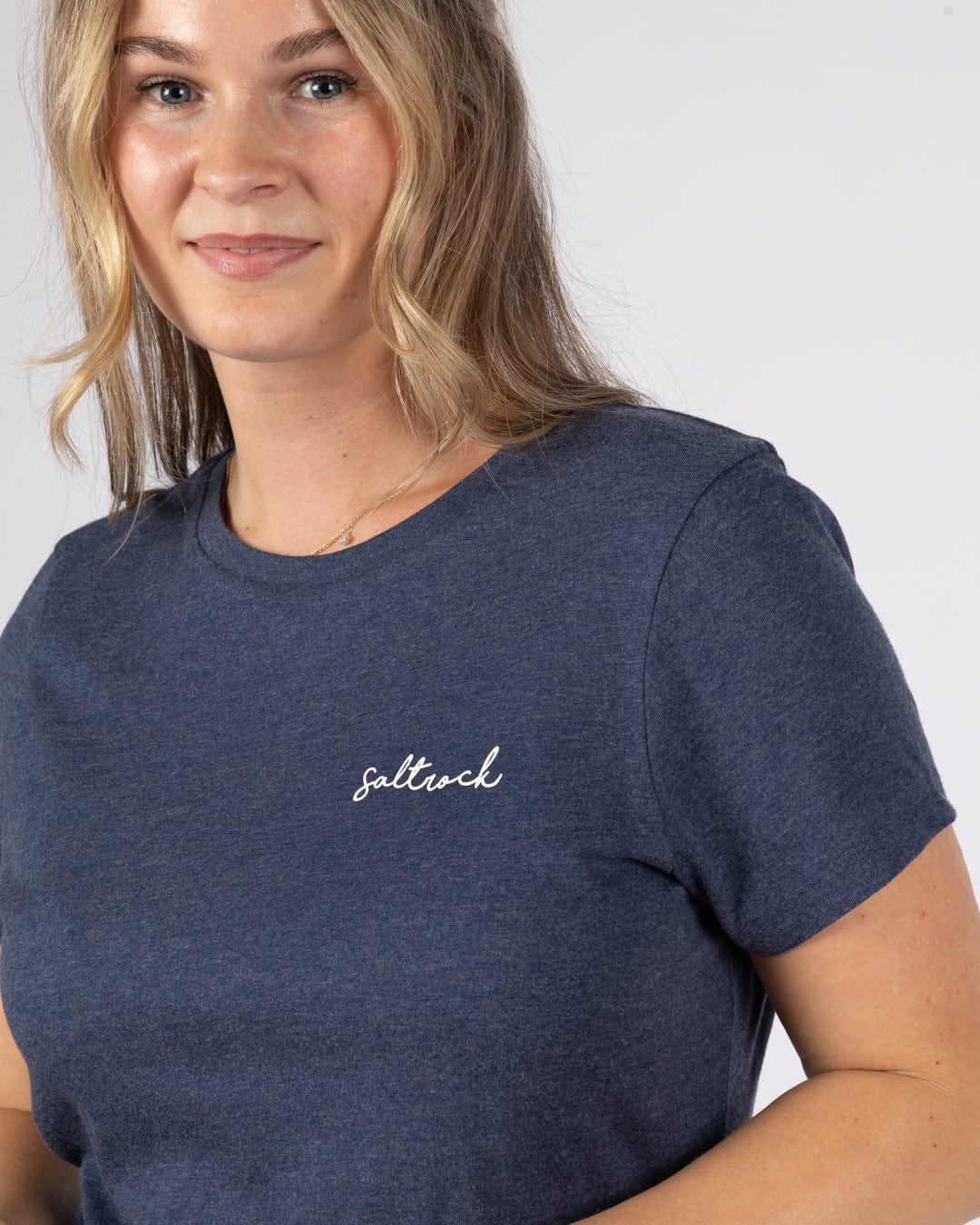 Velator - Womens Short Sleeve T-Shirt - Blue Marl - Image 3