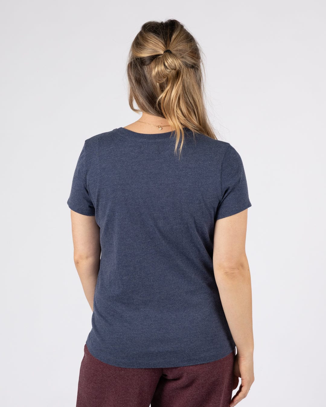 Velator - Womens Short Sleeve T-Shirt - Blue Marl - Image 4