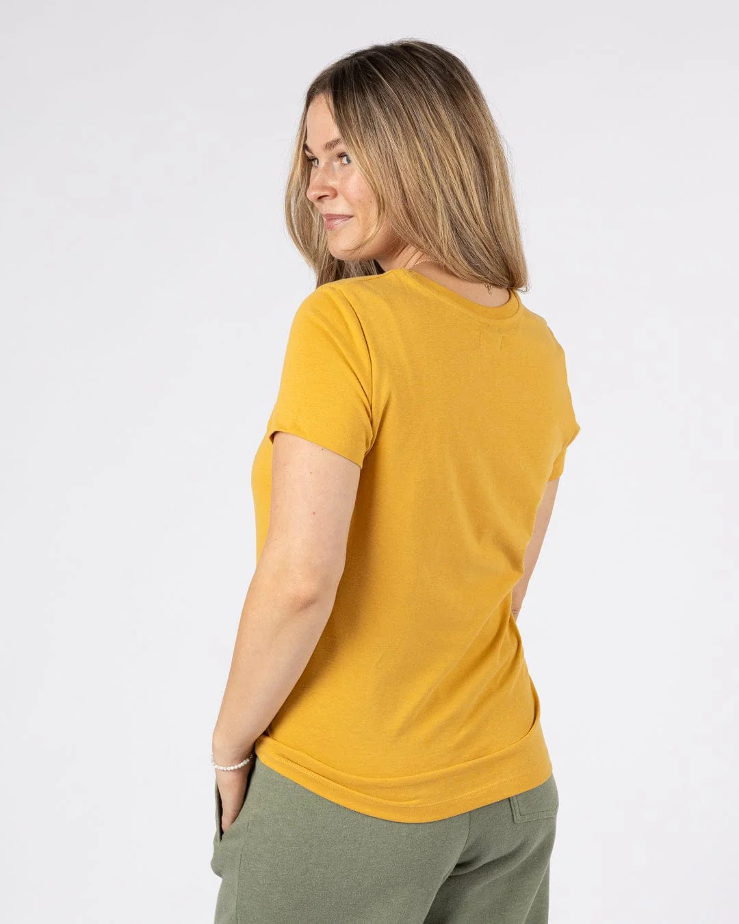 Velator - Womens Short Sleeve T-Shirt - Yellow - Image 2