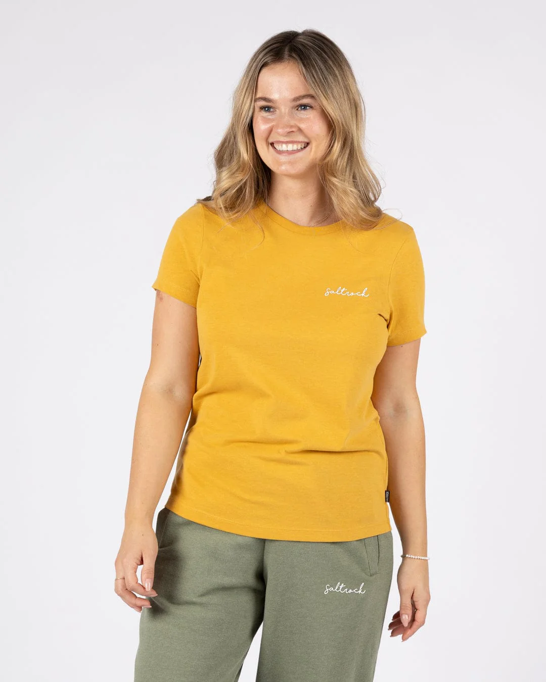 Velator - Womens Short Sleeve T-Shirt - Yellow - Image 4