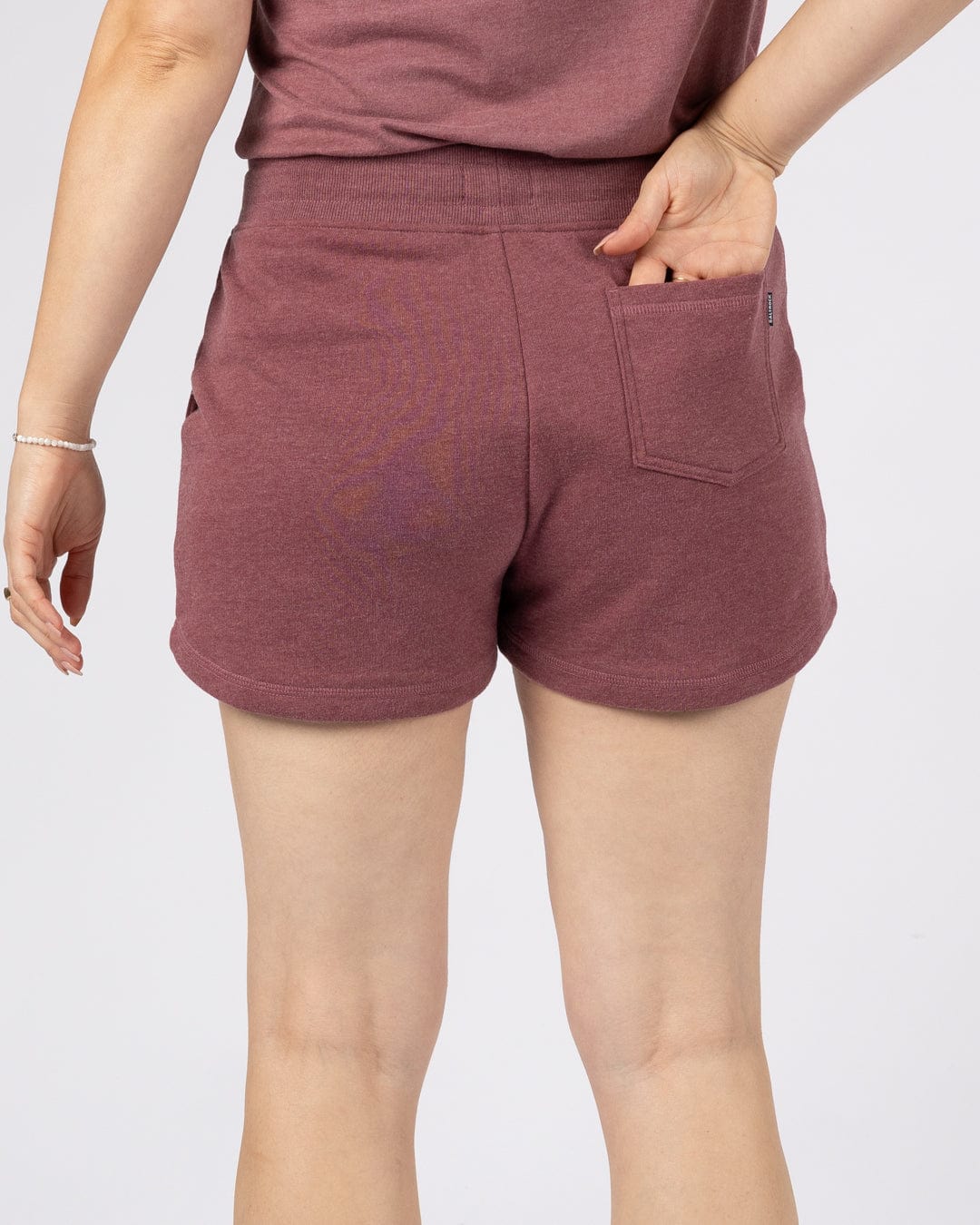 Velator - Womens Sweat Shorts - Dark Purple - Image 6
