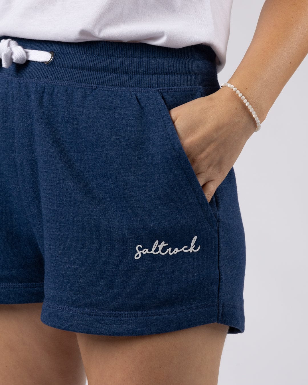 Velator - Womens Sweat Shorts - Blue Marl - Image 3