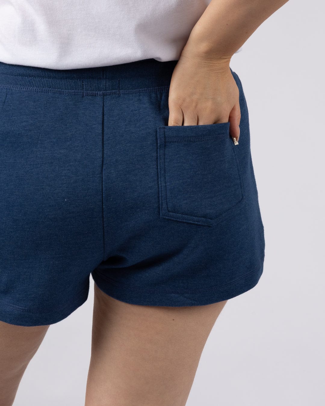 Velator - Womens Sweat Shorts - Blue Marl - Image 4