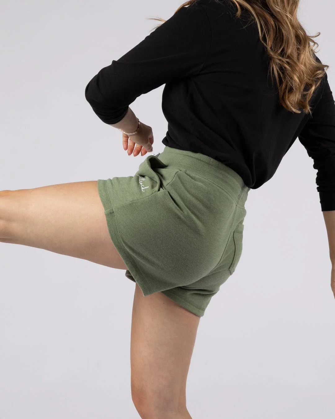 Velator - Womens Sweat Shorts - Green - Image 6