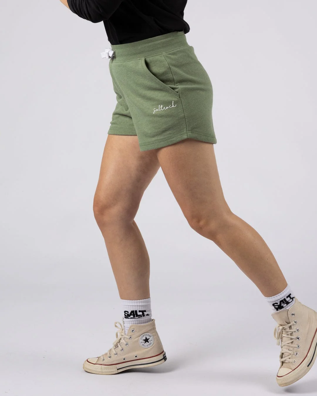 Velator - Womens Sweat Shorts - Green - Image 7