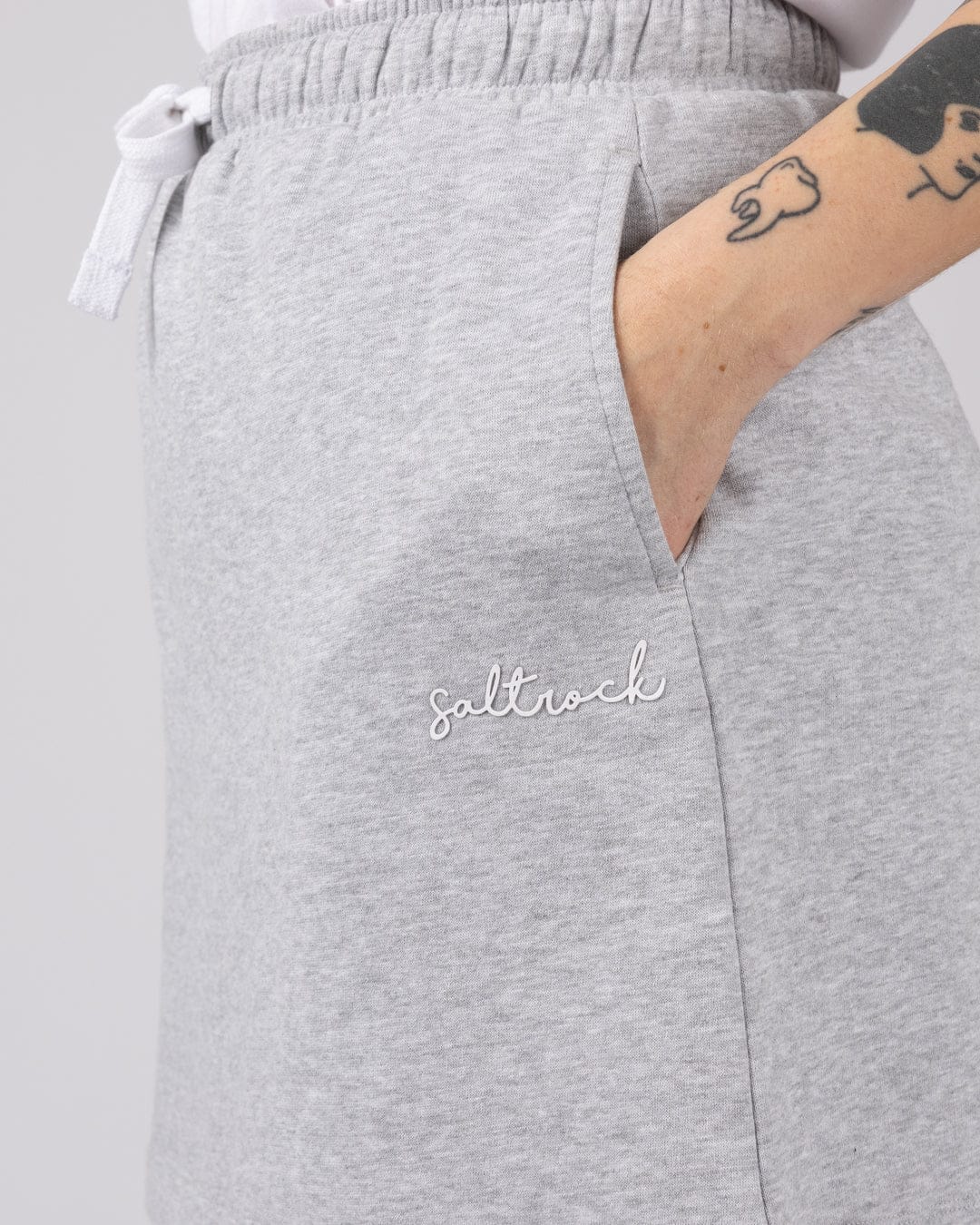 Velator - Womens Sweat Skirt - Grey - Image 3