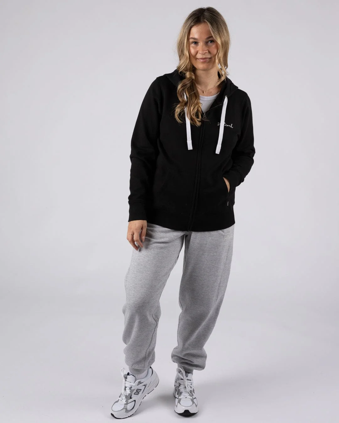 Velator - Womens Zip Hoodie - Black - Image 4