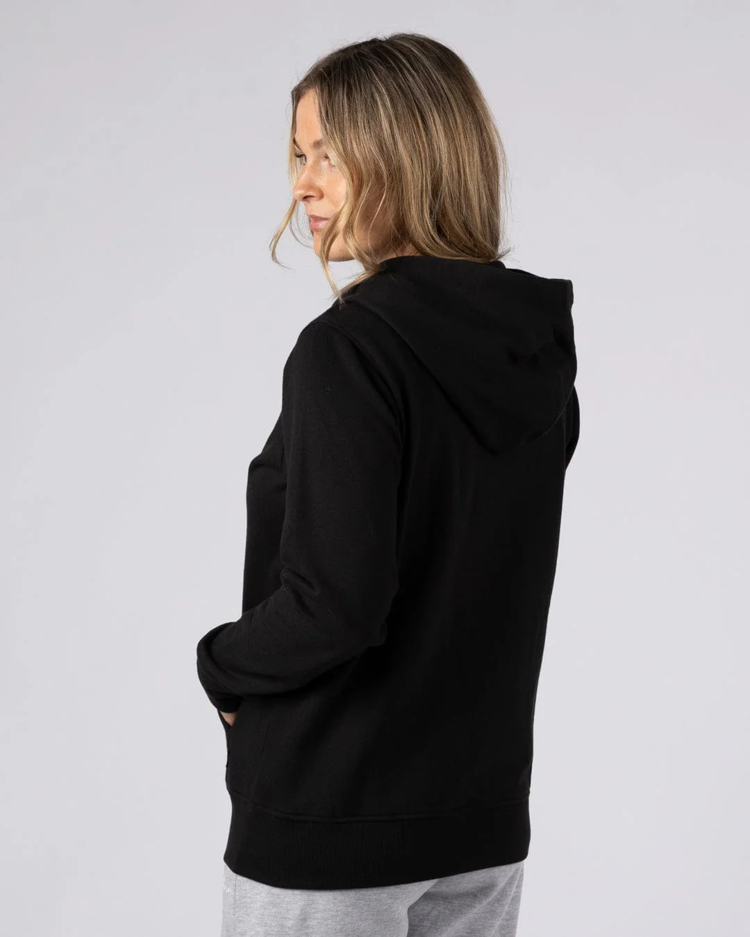 Velator - Womens Zip Hoodie - Black - Image 5