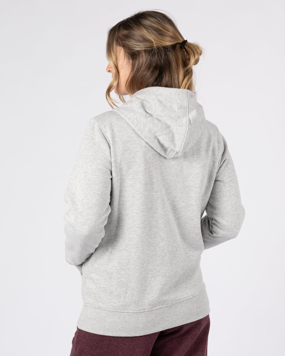 Velator - Womens Zip Hoodie - Grey - Image 4