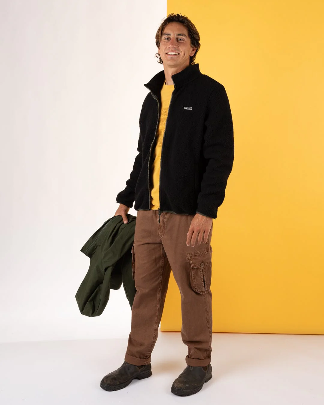 Verses - Mens Water Resistant 3 in 1 Jacket - Green - Image 14