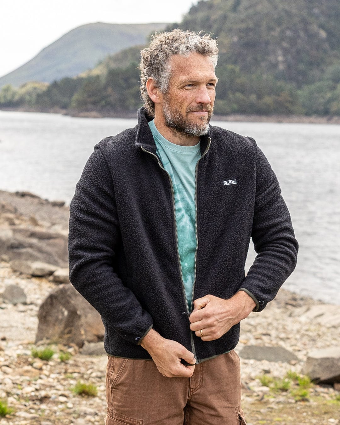 Verses - Mens Water Resistant 3 in 1 Jacket - Green - Image 6