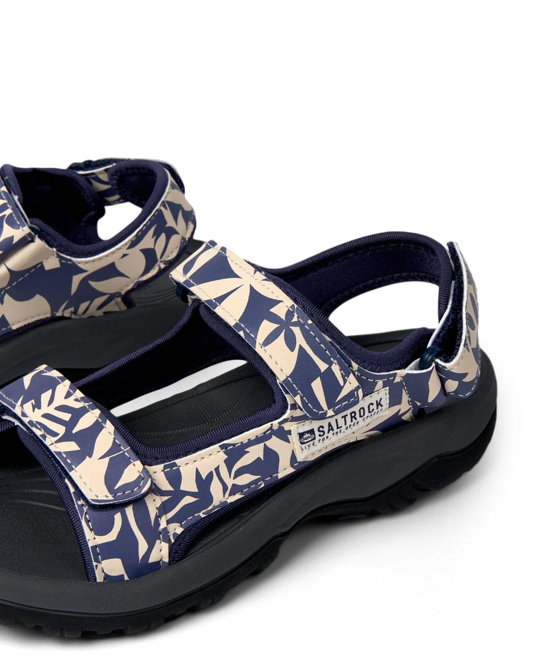 Walkabout Balance - Womens Floral Hiking Sandal - Blue - Image 2